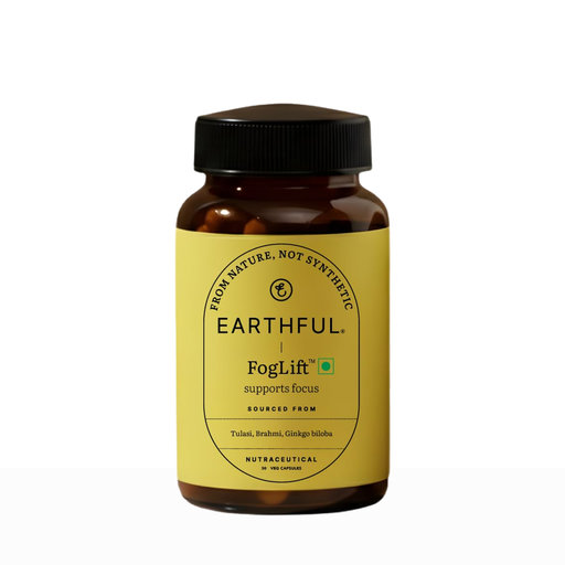 Earthful Foglift Support Focus Nutraceutical Veg Capsule